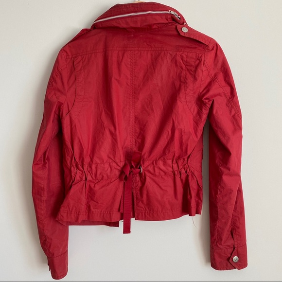 Jacob - Red Bomber Jacket - Picture 4 of 5